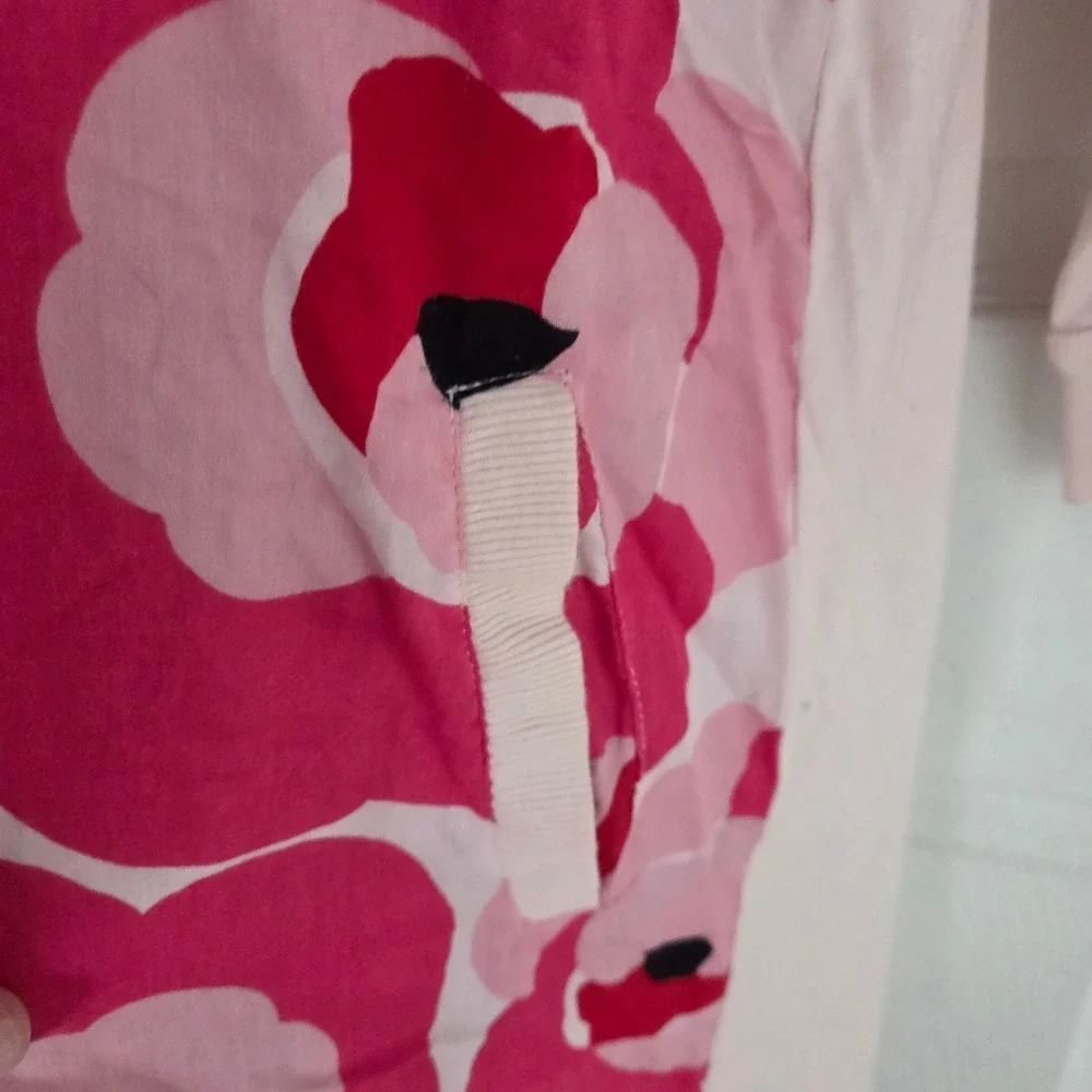Kate Spade Dream A Little Dream Pink Poppy Floral Sleep Shirt Nightgown‎ Medium